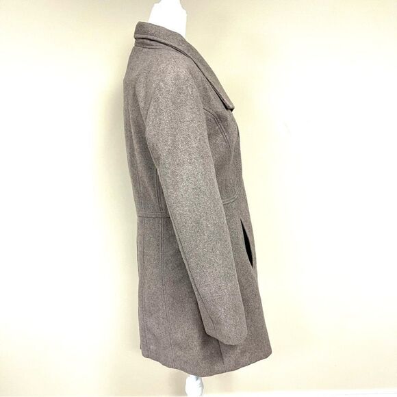 Merona beige/oatmeal color wool blend jacket size S/P - Picture 5 of 12